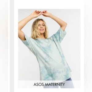 ASOS Maternity Tie Dye T Shirt